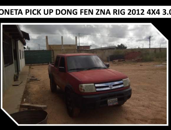 CAMIONETA PICK UP DONG FEN ZNA RIG 2012 4X4 