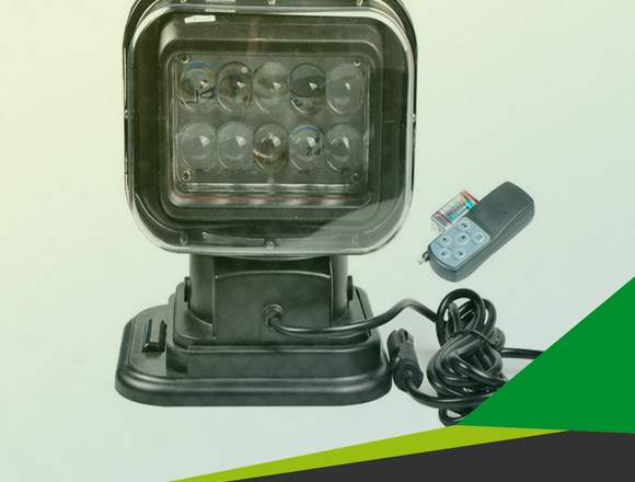 Foco Led Busca Camino Control Remoto 50w