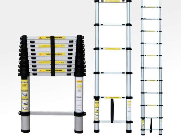 Escalera Telescopica De Aluminio 3,2 Metros