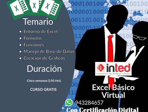 Curso de Excel Básico 100% Virtual