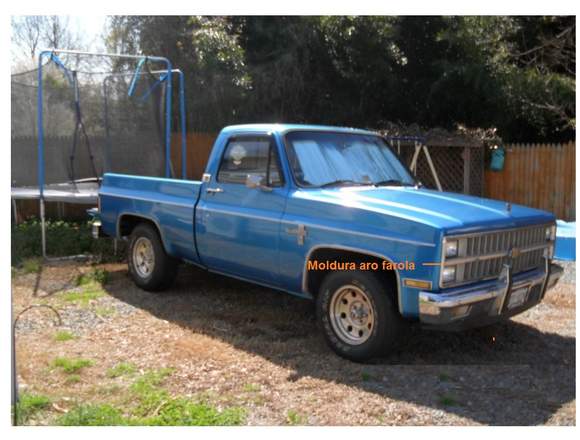 Bocel aro farola guardafango derecho CHEVROLET C10