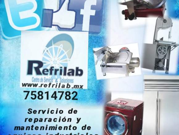 Reparación de equipos industriales línea blanca