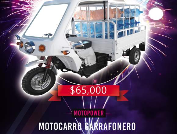 Motocarro garrafonero 275CC