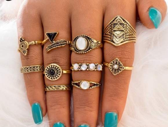 ANILLOS VINTAGE DE MUJER