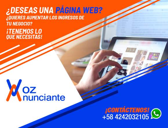 VOZ ANUNCIANTE: DISEÑO WEB 