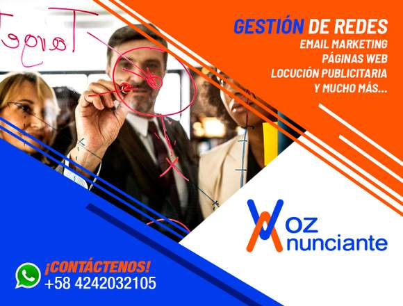 VOZ ANUNCIANTE: GESTION DE REDES