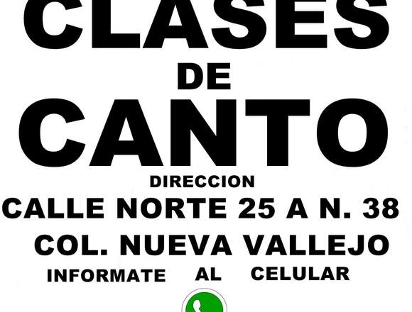 CLASES DE CANTO DESARROLLO DE LA VOZ