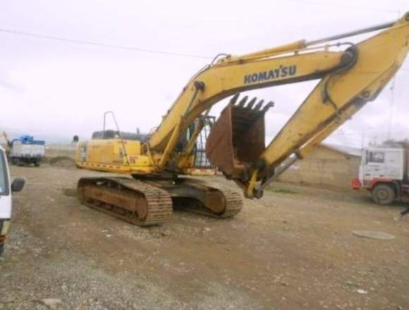 VENDO POTENTE EXCAVADORA TORNAMESA KOMATSU PC300.