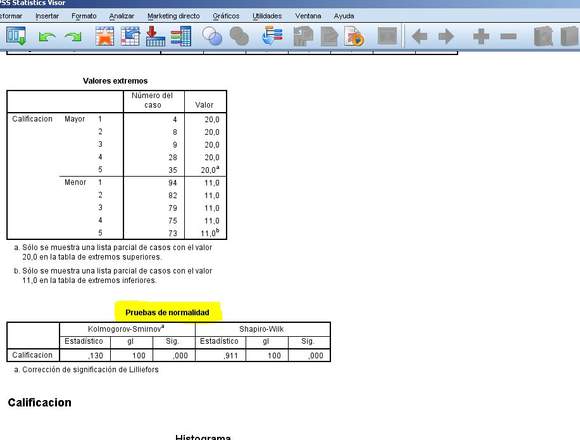 ASESORIA DE ESTADISTICA