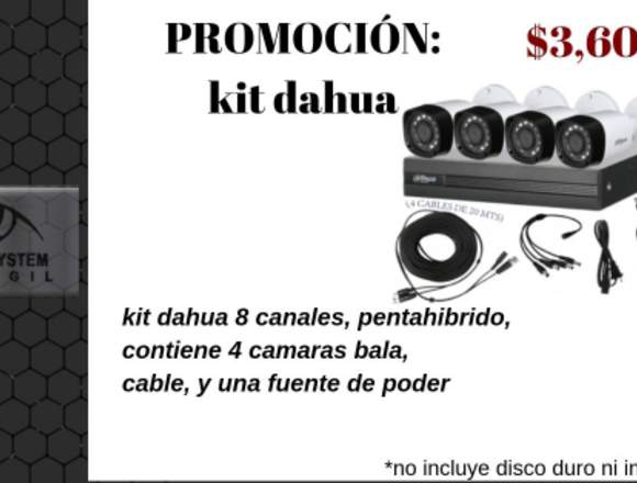 kit dahua promocion 