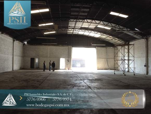 BODEGA EN CONDOMINIO EN RENTA 900M2  XALOSTOC	