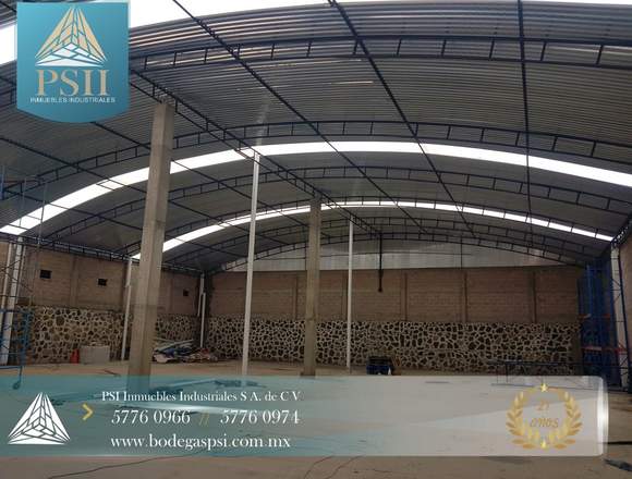 BODEGA EN RENTA TECAMAC 1000 M2