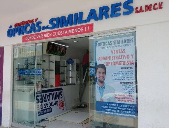 Traspaso opticas de similares