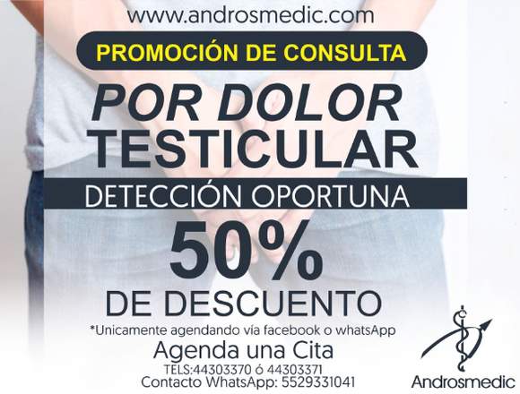 ANDROSMEDIC CONSULTAS 50% DE DESCUENTO 