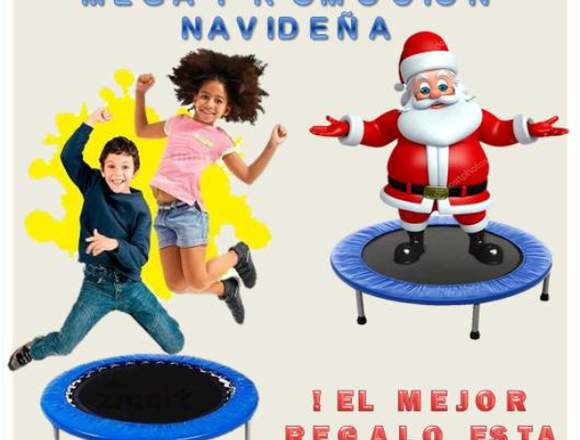 MINI TRAMPOLÍN NAVIDEÑA  