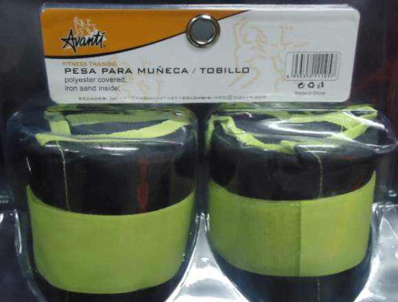 PESAS TOBILLERAS MARCA AVANTI 