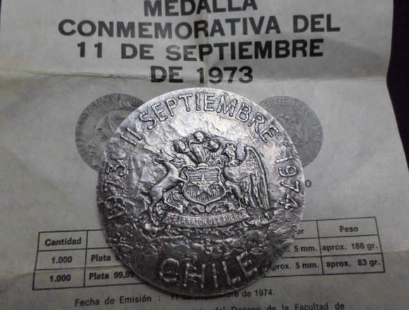 Medalla conmemorativa del 11 de septiembre de 1973