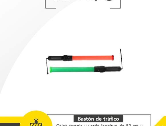 Baton luminoso, lampara de señalizacion,