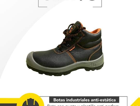 Bota de punta de acero industrial