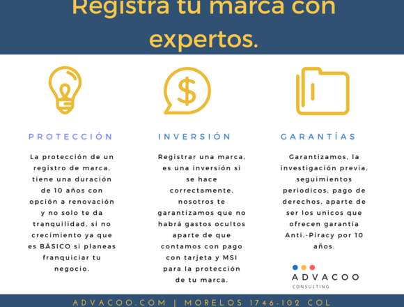 Registro de marca, 6 MSI, con garantía Anti.Piracy