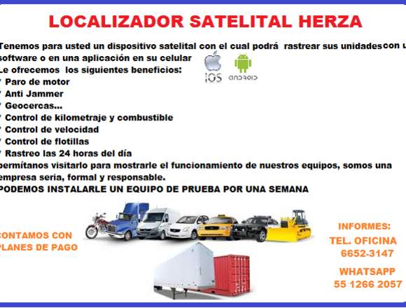 LOCALIZADOR SATELITAL HERZA 