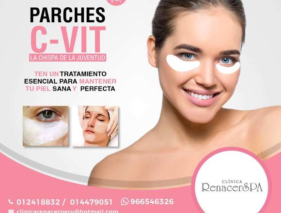 Tratamiento con Parches C-VIT - Clínica RenacerSpa