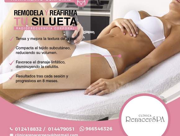 REMODELA Y REAFIRMA TU SILUETA – Clínica Renacer