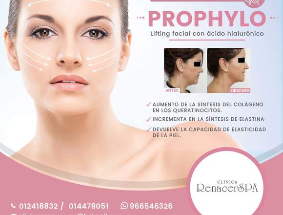 Prophilo: Rejuvenecimiento facial.