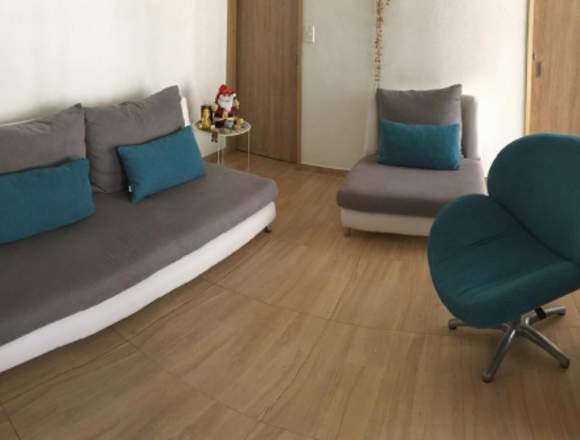 SALA VERONA SELECT COLOR TURQUESA CON POLTRONA