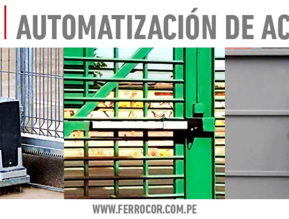 Venta de motores para la automatización de puertas