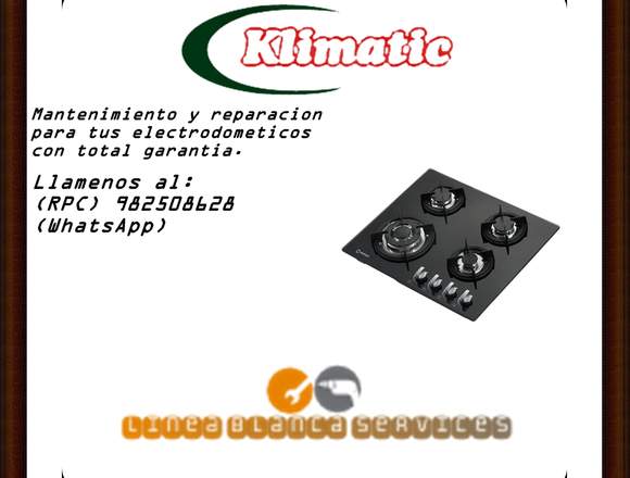 Cocina vitroceramica klimatic mantenimiento lima