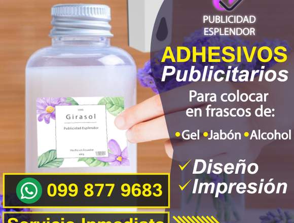 ADHESIVOS PUBLICITARIOS 