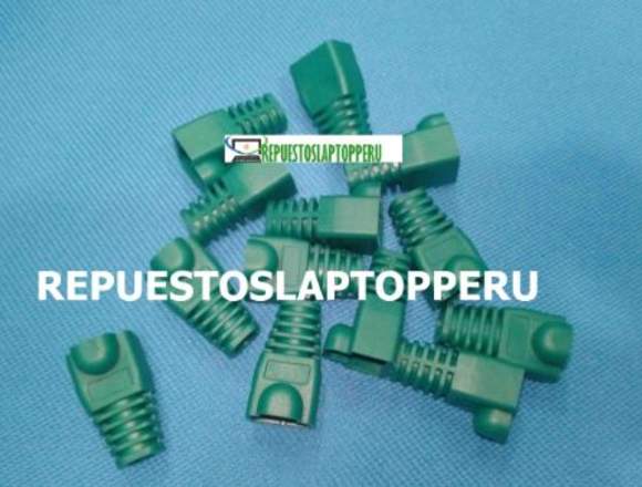 Capuchon Para Conectores Rj45 Verde X Ciento