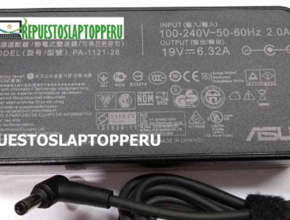 Cargador Asus 19v 6.32a N550jv Gl551 Q550l 