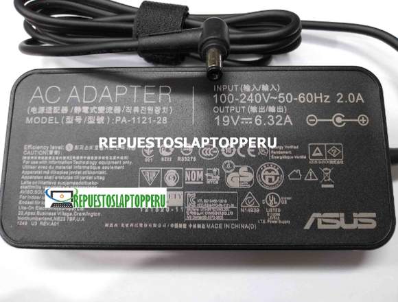 Cargador Asus N56vz-s4096v Asus 120w 19v 6.32a