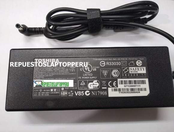 Cargador Compatible Toshiba 19v 6.32a 120w 5.5*2.5