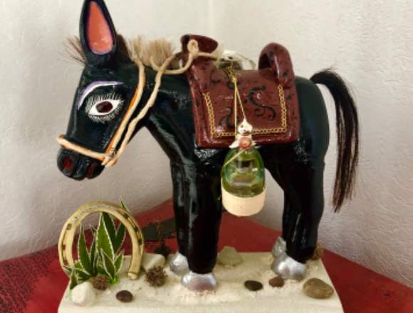 Burro Decorativo Artesanal 