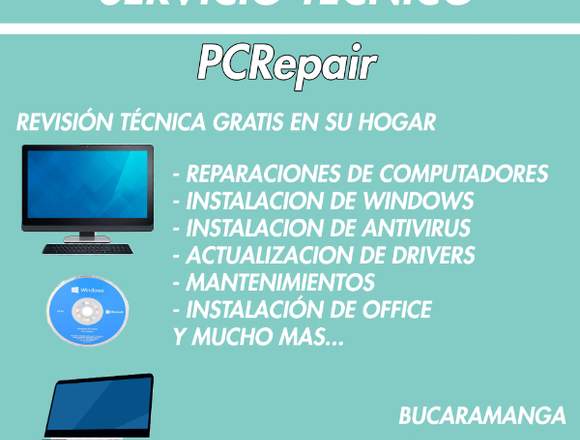 BUCARAMANGA REPARACIÓN PROFESIONAL DE COMPUTADORAS