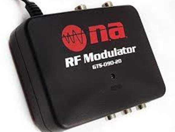 rf modulador de audio y video