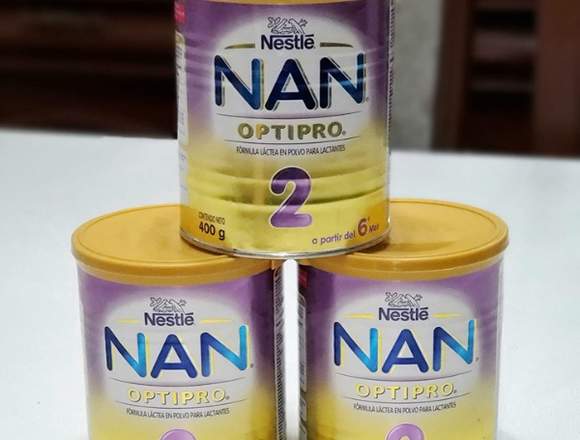 Leche Nan Optipro 02 de 400mg