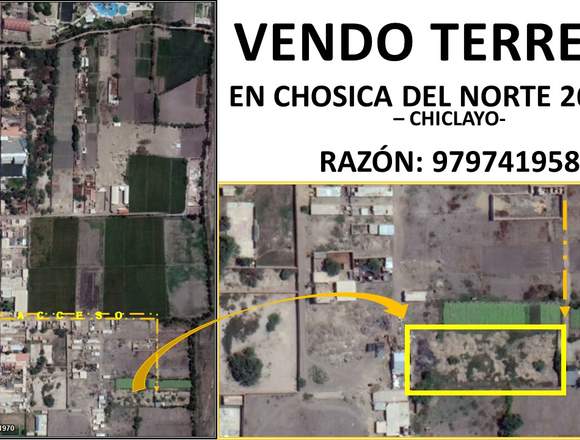 Vendo terreno de 2695 m2