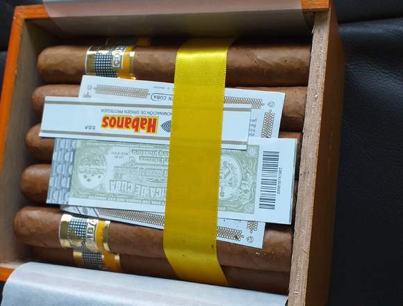 Vendo caja de puros cubanos Cohiba 25 siglo VI