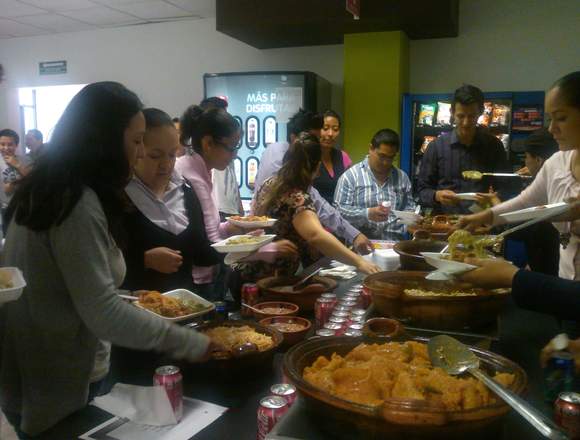 Taquizas y banquetes en Puebla