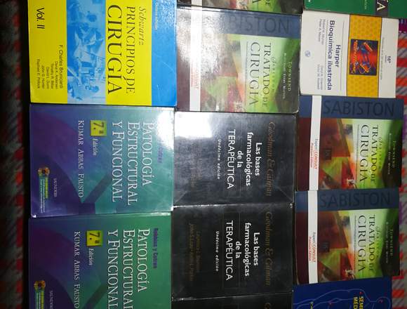 Remato libros de medicina 