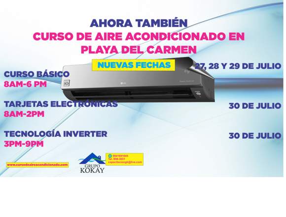 CURSOS DE AIRES ACONDICIONADOS