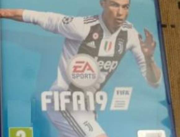 vendo fifa 19 para playstation 4