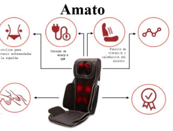 Masajeador automatioco Marca Amato