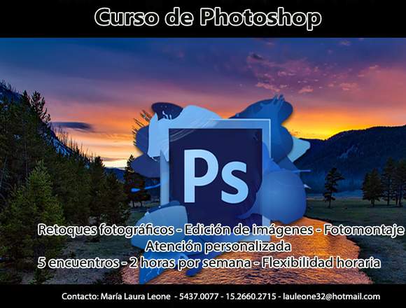 Curso de Photoshop - Flexibilidad de horarios