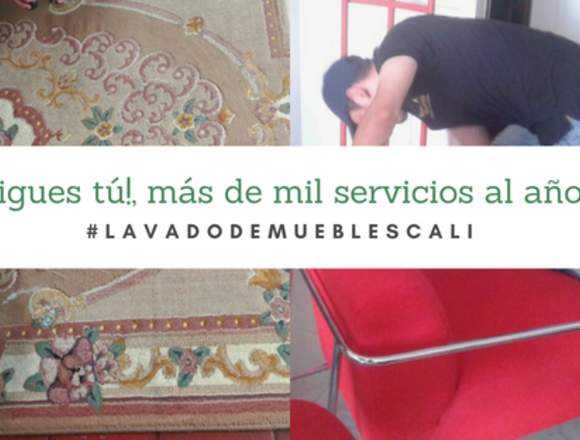 mantenimiento y lavado de muebles en tela y cuero 