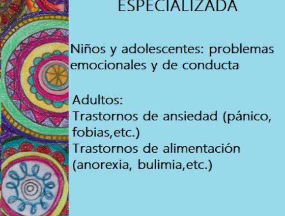 Psicoterapia especializada